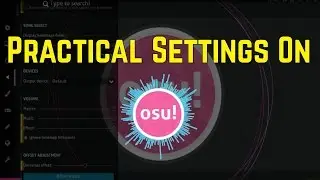 osu!-Practical Settings