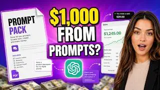 I made $1,000+ selling ChatGPT prompts step by step