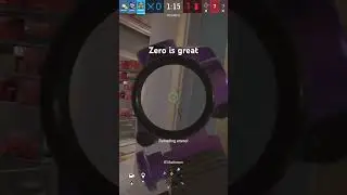 Zero is great #jynxzi #rainbowsixsiege #ashchampion #ps5 #r6siege #ash #gaming #rainbow