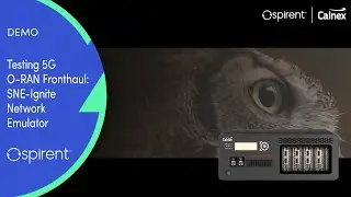 Testing 5G O-RAN Fronthaul with the SNE-Ignite Network Emulator