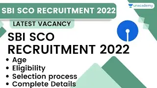 SBI SCO Recruitment 2022 | SBI SCO Notification 2022 | Latest Govt Job Vacancy | Complete Details