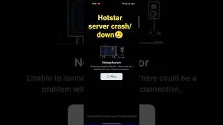hotstar server crash/down