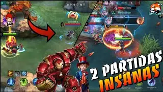 2 PARTIDAS INSANAS 🔥 JOHNSON / HARLEY 🔰 MOBILE LEGENDS ✨