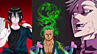 Badass Anime Moments Tiktok compilation PART256 (with anime and song name)