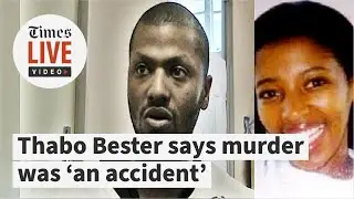 'The knife got out of hand', Thabo Bester denies intentionally killing his girlfriend