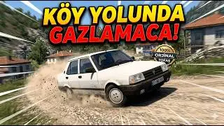 ORJİNAL TOFAŞ İLE HIZLI VE AGRESİF BİR KÖY YOLU