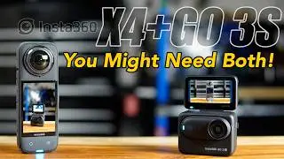 Insta360 X4 and GO 3S are a Match Made in Heaven!