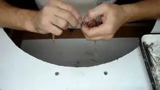 =ЦЕПЬ ПРАВКА И РИХТОВКА КРУПНОЙ ЦЕПОЧКИ=