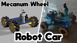 Raspberry Pi 5 Mecanum Wheel Robocar | Test