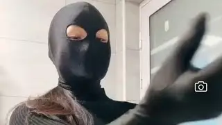 Masked chinese girl #2