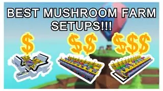 5 Best Starter Mushroom Farms At 6 Different Prices! (BLOCK TYCOON)