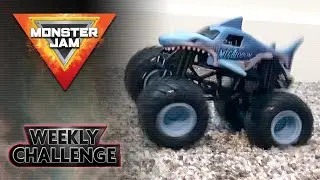 HOW MANY FLIPS CAN YOU DO IN A ROW? - Monster Jam Toy Stunt Challenge #5