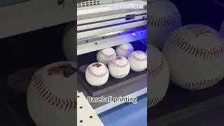 Baseball printer uv dtf printer ball printing machine #uvprinting#baseballprinter#uvdtf