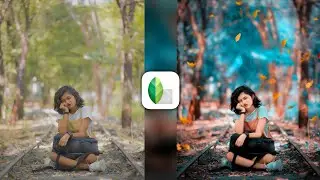 New Snapseed Photo Editing Trick 😲 | Lightroom + Snapseed Background Colour Change Effect | Snapseed