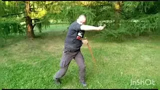 Хрестоматия движения. Разминка с шашками. Два клинка.