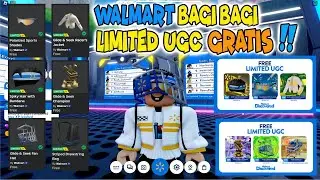 KEREENN !! Walmart Bagi Bagi Free Limited UGC di Roblox Buruan di Claim !!