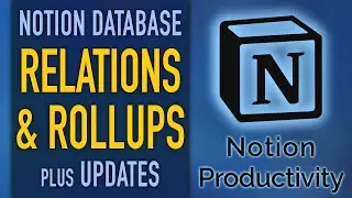 Notion Database Relations & Rollups + System Updates