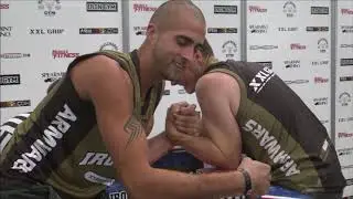 Arm Wars | Armwrestling | Tom Holland UK v Ted Wilson UK | Left