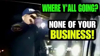 Cop Messed With the Wrong Car and Gets Owned ~ ID Refusal ~ I Don’t Answer Questions