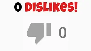This video has 0 dislikes