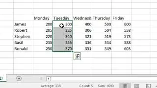 How to use the AutoCalculate Menu -  Microsoft Excel Tricks