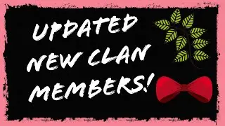 Updated New Clan Members! Omnix Clan!