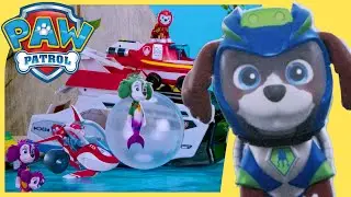 Aqua Pups Stop Bubble Trouble | PAW Patrol | Toy Play for Kids
