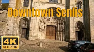 Downtown Senlis - French region