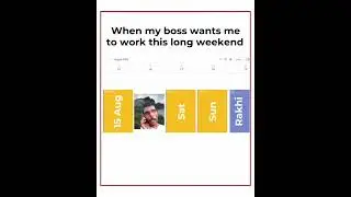 When my boss wants me to work this long weekend! Credit: Original Creator