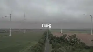 Filming Episode One with a drone