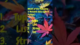 Python Question ||(Part-1)||  #python #question #learn #learning #answer #try #viral #shorts