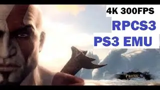 PS3 Emulator-RPCS3-LLVM-Vulkan GOD OF WAR ACENSION 4K 300 FPS