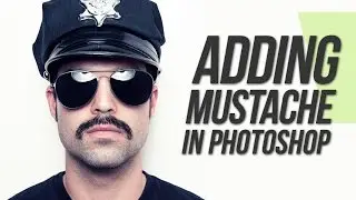 How To Create A Mustache In Photoshop - Photoshop Tutorial