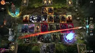 Gwent 8.5 Rank ST Elf easy to PRO vs NR witcher