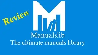 Manualslib - the ultimate manuals library review