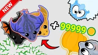 Mope.io| I easily get a lots Coins and XP using this method with Golden Pumpkin!