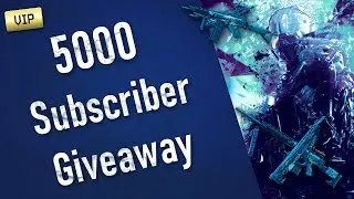 Warface 5000 Subscribers Giveaway!!