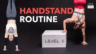 HANDSTAND ROUTINE LEVEL 2 | beginner/intermediate