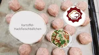 Kartoffel-Hackfleischbällchen mein Gericht für die Kartoffel Zwiebel Challenge