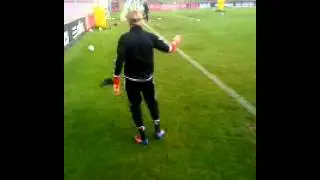 "Сухой лист" с углового удара. Гол!
