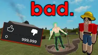 I played the WORST Roblox One Piece game, so you don't have to..