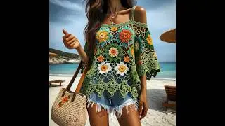 Beach outfit #design #crochet #knitting