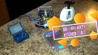 HX711 Arduino Powered Weight Scale 09Oct17
