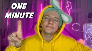 1 МИНУТА АСМР 🕐 ONE MINUTE ASMR 🕐