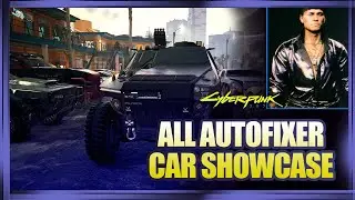 I Purchased All Cars from Autofixer | Autofixer Car Showcase | Cyberpunk 2077 Phantom Liberty