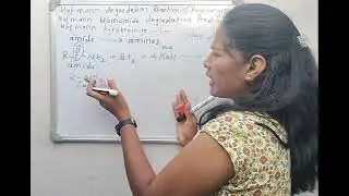 Hofmann bromamide degredation reaction|| Preparation of 1°amines from Amide||12th organic chemistry