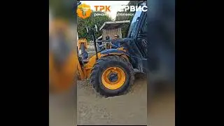 Установка ДВС телескопического погрузчика JCB 540-170