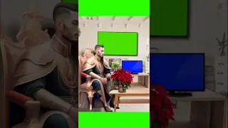 led tv laptop green screen video editing 