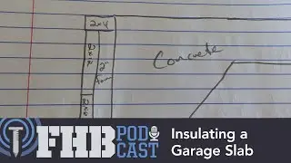 Is Foam Against Form Boards a Good Idea for a Garage Slab? | FHB Podcast 656