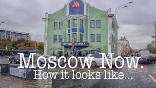 A visit to Russian Starbucks. Russian McDonald's. Life in Moscow.